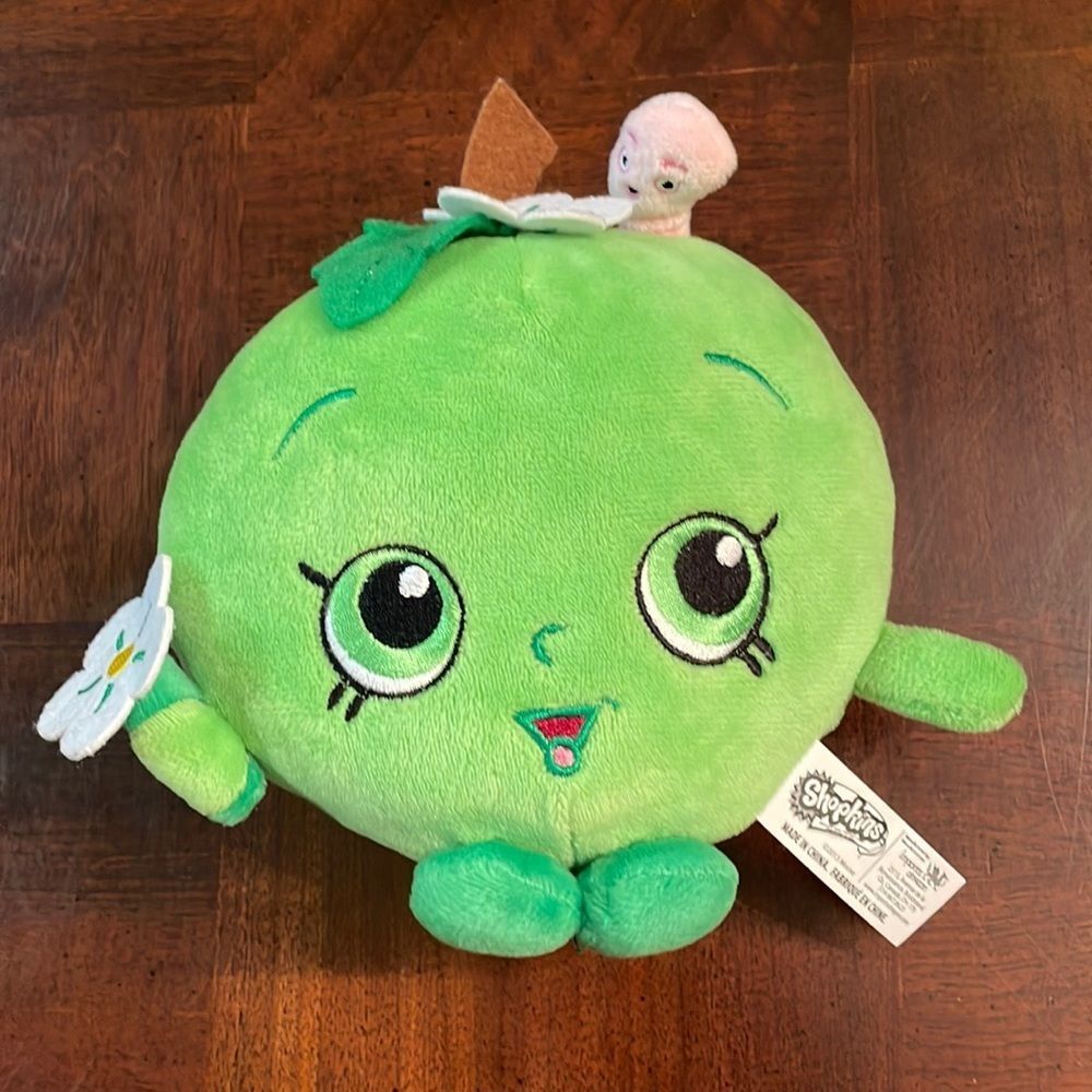 Shopkins Green Apple Blossom 7" Plush Stuffed Animal